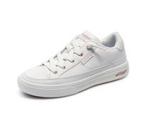 Skechers Women's Arch Fit Arcade on My Way Sneaker, White, 36 EU