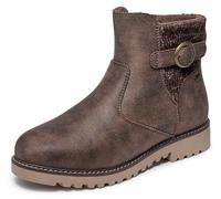 Skechers Arco Fit Marlie-Weekend Chat - Botines para mujer, Chocolate, 38.5 EU