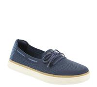 Skechers Women's Coastal-Drive Boat Shoe, Navy, 38.5 EU