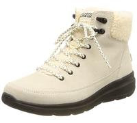 Skechers Women's Cozy Midtown gemütliche Vibes für unterwegs, weiß/schwarz, 35 EU