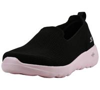 Skechers Women's D'Lites Fresh Start Trainers, Negro/Rosa, 38.5 EU