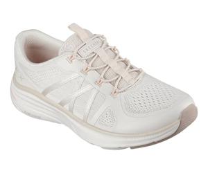 Skechers Women's D'lux Comfort 2.0 Victory Sneaker, Natural, 39 EU