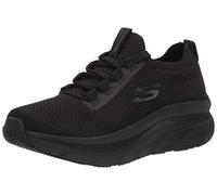 Skechers Estilo atlético sin cordones para mujer, Negro -, 37 EU