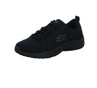 Skechers Women's Dynamight Blissful Knit Memory Foam Trainer Black Black-Black-5 Size 5