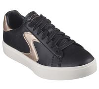 Skechers Women's Eden LX Beaming Glory Sneaker, Black Rose Gold, 36 EU
