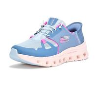 Skechers Women's Glide-Step Pro Hands Free Slip-INS Sneaker, SLTP=Slate/Pink, 7.5 Wide