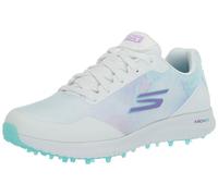 Skechers Women's GO Golf MAX 2 Fairway 3 Golf Shoe, White Multi Splash Waterproof, 39 EU