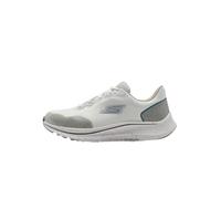 Skechers Go Run Consistent 2.0 Piedmont, Zapatillas Mujer, Off White Textile/Teal Trim, 36 EU