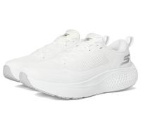 Skechers Women's Go Run Supersonic MAX Sneaker, White/Silver, 6