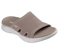 Skechers Women's Go Walk Flex Sandal-Elation Slide, Taupe, 6