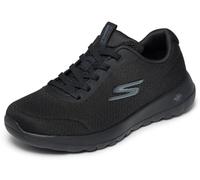 Skechers Womens Go Walk Joy - Ecstatic Sneaker, Black, 10.5 Wide US