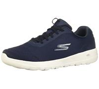 Skechers Womens Go Walk Joy - Ecstatic Sneaker, Navy, 8 Wide US