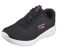 Skechers Women's Go Walk Joy-Ecstatic Sneaker, Negro y Blanco, 3 UK Wide