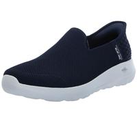 Skechers Women's Go Walk Joy Vela Hands Free Slip-Ins Sneaker, Navy/White, 9