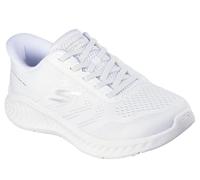 Skechers Women's Go Walk Now Hands Free Slip-Ins Sneaker, White, 9