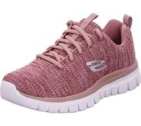 Skechers Womens Graceful Twisted Fortune Lace Up Shoes