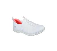 Skechers Women's Gratis - Chic Newness Sneaker, White, 9 W