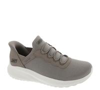 Skechers Women's Hands Free Slip-ins Bobs Squad Chaos-Daily Inspiration Sneaker, Taupe, 5