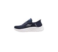 Skechers Women's Hands Free Slip-ins Go Walk Flex-Grand Entrance, Zapatillas Mujer, Azul Marino y Blanco, 35 EU