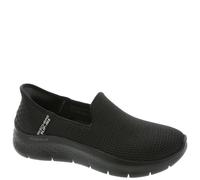 Skechers Women's Hands Free Slip-Ins Go Walk Flex-Relish Sneaker, Black, 11 Narrow