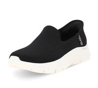 Skechers Women's Hands Free Slip-ins Go Walk Flex-Relish, Sneakers Mujer, Black, 37.5 EU