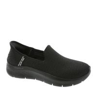Skechers - Deportivas Go Walk Flex Relish sin cordones para mujer, Negro -, 10 Wide