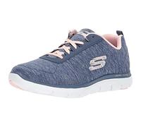 Skechers Women's Hands Free Slip-ins Go Walk Flex-Relish, Zapatillas Mujer, Navy, 40 EU Estrecho