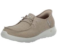 Skechers Women's Hands Free Slip-ins Go Walk Joy Moc Toe Casual Shoe, Zapatillas Mujer, Beige, 43 EU