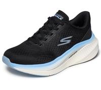 Skechers Women's MAX Cushioning Arch Fit Roslyn Sneaker, Black/Blue, 9.5