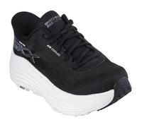 Skechers Women's MAX Cushioning Endeavour Hallandale Hands Free Slip-ins - Zapatillas Deportivas para Mujer, Color Negro/Blanco, Talla 37 EU