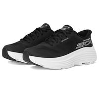 Skechers Women's MAX Cushioning Endeavour Hallandale Hands Free Slip-ins - Zapatillas Deportivas para Mujer, Color Negro/Blanco, Talla 37 EU