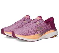 Skechers Tenis MAX Cushioning Propulsionpara Mujer, Raspberry Textile Orange Trim, 38.5 EU