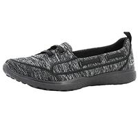 Skechers Women's Microburst Topnotch Sneaker Black/Black 8.5 Wide