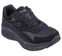 Skechers Women's Modern D'lux Sneaker, Black, 36 EU