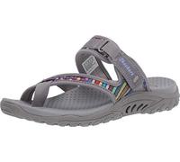 Skechers Women's Reggae-Mad Swag-Toe Thong Woven Sandal