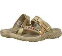 Skechers Women's Reggae-Mad Swag-Toe Thong Woven Sandal