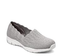 Skechers Women's, Seager Stat Slip-On Gray 11 M