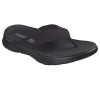 Skechers Sandal, GO Walk Flex Sandalia Splendor Mujer, Black Textile, 37 EU