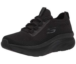 Skechers Women's Slip on Athletic Styling Health Care Professional Shoe, 6.5 Wide Black