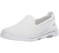 Skechers - Zapatillas deportivas para mujer Go Walk 5 Performance, Blanco (Blanco), 38.5 EU