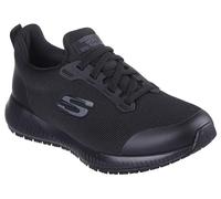 Skechers Zapato Squad Sr Food Service para Mujer, Negro -, 9 Wide