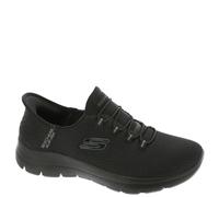 Skechers Women's Summits Diamond Dream Sneaker, Black, 4 UK Wide