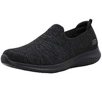 Skechers Women's Ultra Flex - Harmonious - Walking, Black, US M