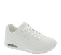 Skechers Womens Uno-Stand on Air Sneaker, Zapatillas Mujer, W Blanco, 38 EU Ancho