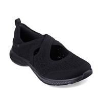 Skechers Women's Vapor Foam Move-Aster Sneaker, Black, 39 EU
