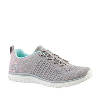 Skechers Women's Virtue Sneaker, Grey/Multi=GYMT, 9