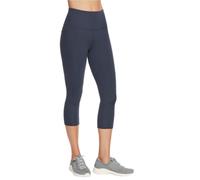 Skechers Women's Walk Go Flex High Waist Mid Calf Legging Yoga Pant, Blue Iris, S