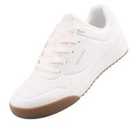 Skechers Zinger 2.0 The Arwen, Zapatillas Mujer, White Duraleather, 41 EU