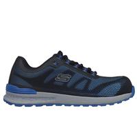 Skechers Work: Bulklin Comp Toe en Azul, talla 43