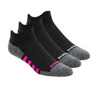 Skechers Work: Lowcut Heel Tab medias o calcetines? - 3 Pack en Negro, talla Media